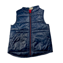 Load image into Gallery viewer, Boys Emerson, navy puffer vest / sleeveless jacket, EUC, size 3,  