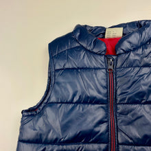 Load image into Gallery viewer, Boys Emerson, navy puffer vest / sleeveless jacket, EUC, size 3,  