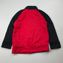Load image into Gallery viewer, Boys Under Armour, red &amp; black zip up track top, light pilling, FUC, size 2,  