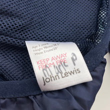 Load image into Gallery viewer, Boys John Lewis, lightweight spray jacket, EUC, size 3,  