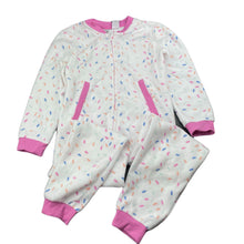 Load image into Gallery viewer, Girls Kids &amp; Co, soft fleece all-in-one pyjamas, EUC, size 6,  