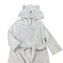 Load image into Gallery viewer, unisex Baby SHERIDAN, soft fleece dressing gown / bath robe, L: 45cm, GUC, size 2,  