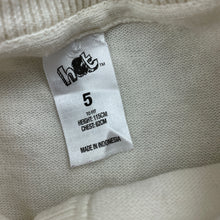 Load image into Gallery viewer, Girls H&amp;T, cream cotton knitted cardigan, GUC, size 5,  