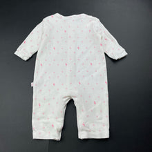 Load image into Gallery viewer, Girls Marquise, soft cotton romper, flamingos, FUC, size 000,  