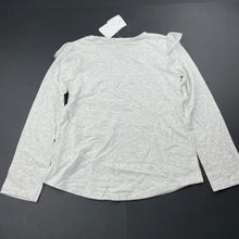 Load image into Gallery viewer, Girls H&amp;T, cotton long sleeve top, sequin butterflies, NEW, size 6,  