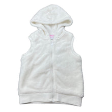 Load image into Gallery viewer, Girls Mango, soft fleece hooded vest, EUC, size 2,  