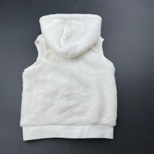 Load image into Gallery viewer, Girls Mango, soft fleece hooded vest, EUC, size 2,  