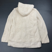 Load image into Gallery viewer, Girls Piping Hot, fleece lined hooded cardigan / sweater, L: 52cm, EUC, size 7,  