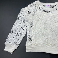 Load image into Gallery viewer, Girls Mango, dual layer floral lace top, EUC, size 7,  