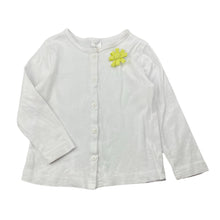 Load image into Gallery viewer, Girls Target, white cotton long sleeve top, FUC, size 2,  
