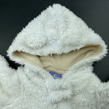 Load image into Gallery viewer, unisex UNICORN, fleece zip coverall / romper, GUC, size 00,  