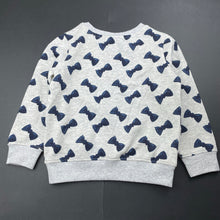 Load image into Gallery viewer, Girls B Collection, fleece lined sweater / jumper, bows, EUC, size 4,  