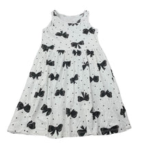 Load image into Gallery viewer, Girls H&amp;M, cotton casual summer dress, no size, armpit to armpit: 28cm, FUC, size 3-4, L: 59cm