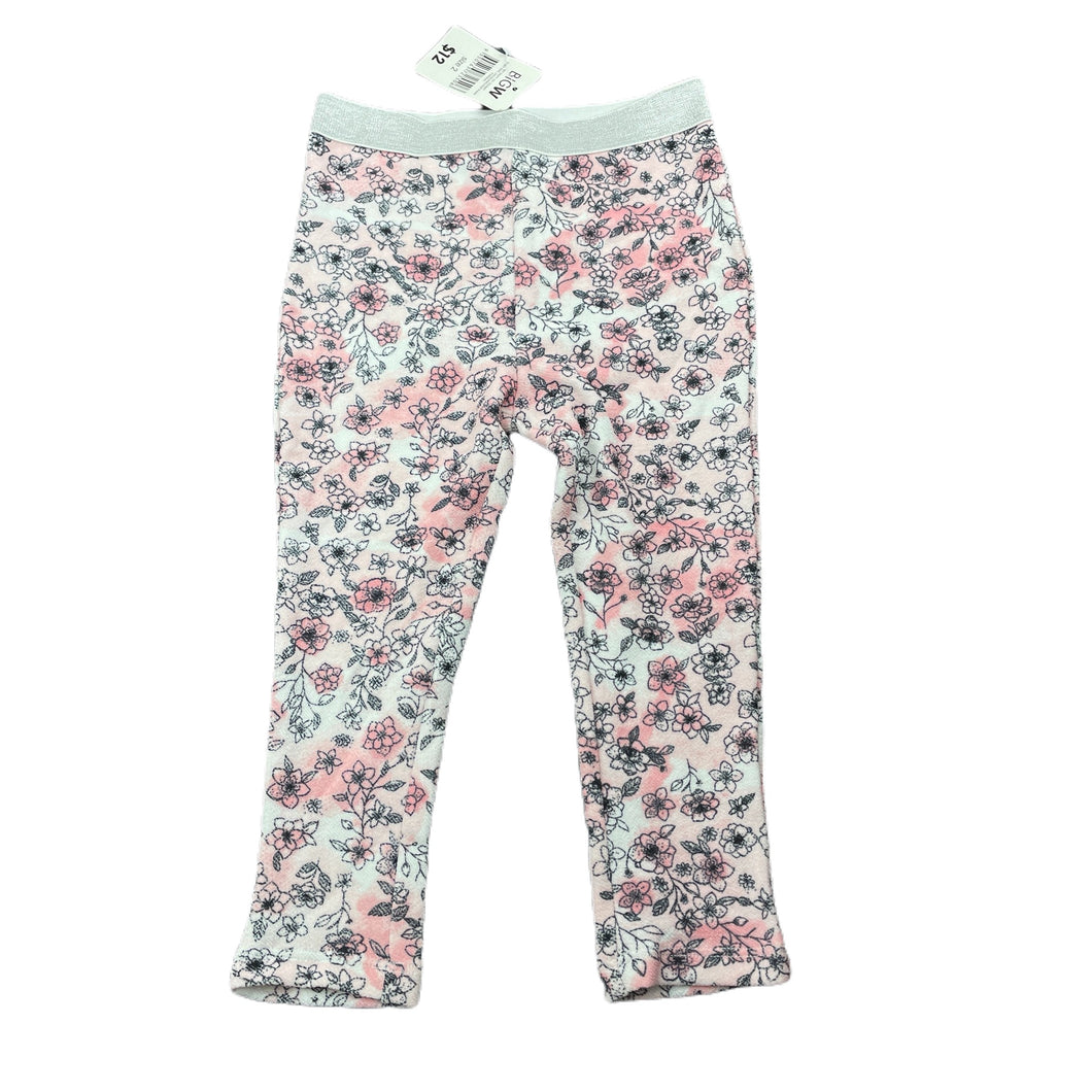 Girls Dymples, floral leggings, elasticated, Inside leg: 31cm, NEW, size 2,  