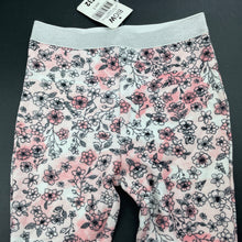 Load image into Gallery viewer, Girls Dymples, floral leggings, elasticated, Inside leg: 31cm, NEW, size 2,  