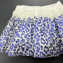 Load image into Gallery viewer, Girls Peter Morrissey, cotton lined tulle skirt, elasticated, GUC, size 00,  