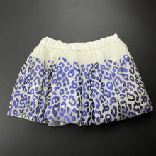 Load image into Gallery viewer, Girls Peter Morrissey, cotton lined tulle skirt, elasticated, GUC, size 00,  