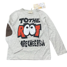 Load image into Gallery viewer, Boys TWO &amp; SEVEN, grey long sleeve t-shirt / top, NEW, size 3,  