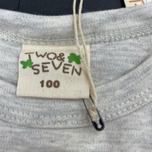 Load image into Gallery viewer, Boys TWO &amp; SEVEN, grey long sleeve t-shirt / top, NEW, size 3,  