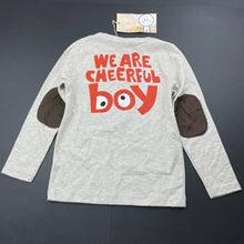 Load image into Gallery viewer, Boys TWO &amp; SEVEN, grey long sleeve t-shirt / top, NEW, size 3,  
