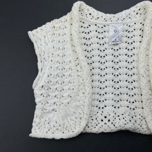 Load image into Gallery viewer, Girls Target, cotton sleeveless bolero cardigan, EUC, size 2,  