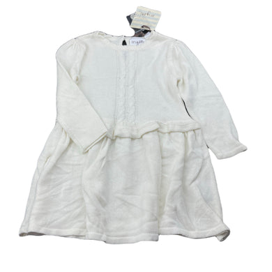 Girls Origami, knitted long sleeve dress, NEW, size 2, L: 44cm