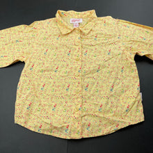 Load image into Gallery viewer, Girls Esprit, lightweight floral cotton shirt/blouse, EUC, size 3,  