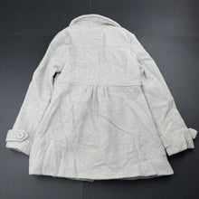 Load image into Gallery viewer, Girls Bardot Junior, light grey soft feel jacket / coat, L: 50cm, NEW, size 5,  