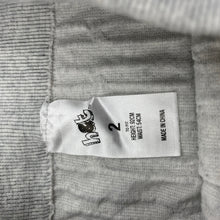 Load image into Gallery viewer, Girls H&amp;T, grey ribbed leggings, Inside leg: 33.5cm, GUC, size 2,  
