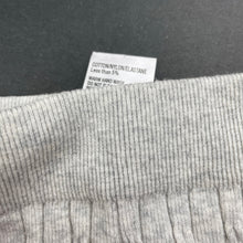 Load image into Gallery viewer, Girls H&amp;T, grey ribbed leggings, Inside leg: 33.5cm, GUC, size 2,  