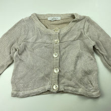 Load image into Gallery viewer, Girls Pumpkin Patch, metallic knit cardigan, GUC, size 7,  
