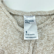 Load image into Gallery viewer, Girls Anko, soft feel knitted cardigan / sweater, EUC, size 1,  
