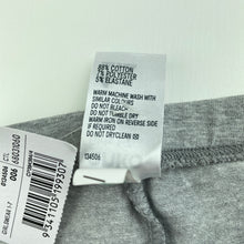 Load image into Gallery viewer, Girls Anko, grey marle leggings, elasticated, Inside leg: 41cm, NEW, size 4,  