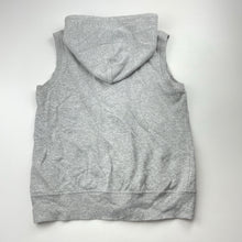 Load image into Gallery viewer, Girls Target, grey &amp; silver fleece lined hooded vest, FUC, size 12,  