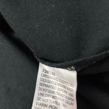 Load image into Gallery viewer, Girls Favourites, black organic cotton long sleeve top, GUC, size 10,  
