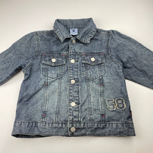 Load image into Gallery viewer, Boys Pumpkin Patch, blue denim jacket, FUC, size 3,  