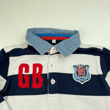 Load image into Gallery viewer, Boys M&amp;S, soft feel cotton long sleeve top, FUC, size 5-6,  