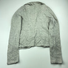 Load image into Gallery viewer, Girls Just Jeans, grey marle cotton lightweight jacket, GUC, size 12,  