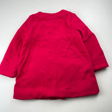 Load image into Gallery viewer, Girls Target, red cotton lined fleece jacket / coat, GUC, size 3,  