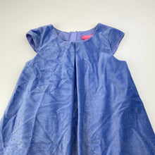 Load image into Gallery viewer, Girls ISAAC MIZRAHI, lined velour party dress, GUC, size 3, L: 53cm