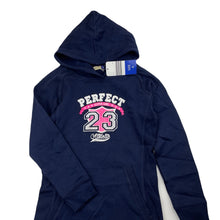 Load image into Gallery viewer, Girls Lily &amp; Dan, navy fleece lined sweater dress, NEW, size 6, L: 56cm