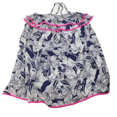 Girls Piping Hot, floral lightweight summer dress, EUC, size 5, L: 60cm