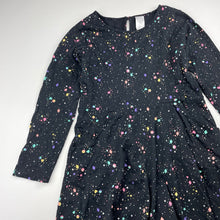 Load image into Gallery viewer, Girls Target, cotton long sleeve dress, pockets, EUC, size 7, L: 60cm
