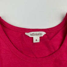 Load image into Gallery viewer, Girls Milkshake, stretchy long sleeve dress, EUC, size 8, L: 63cm
