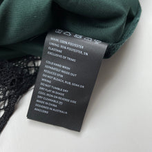 Load image into Gallery viewer, Girls Bardot Junior, black lace long sleeve dress, EUC, size 10, L: 70cm