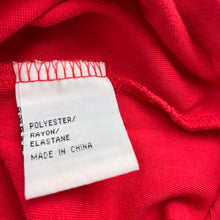 Load image into Gallery viewer, Girls WAYNE Jnr, red soft feel sleeveless dress, GUC, size 5, L: 56cm