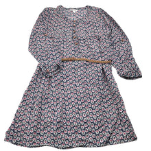 Load image into Gallery viewer, Girls Milkshake, lightweight floral cotton dress, GUC, size 7, L: 65cm