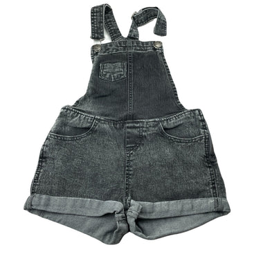 Girls Miss Understood, stretch denim overalls / shortalls, GUC, size 7,  