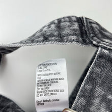 Load image into Gallery viewer, Girls Miss Understood, stretch denim overalls / shortalls, GUC, size 7,  