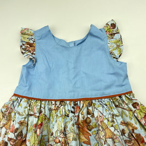 Girls Nannascraft, handmade flower fairy dress, armpit to armpit: 27cm, EUC, size 2-3, L: 48cm